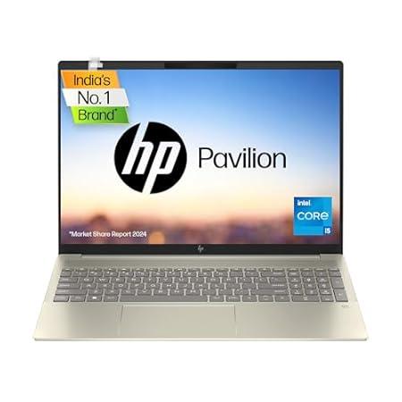 HP Pavilion Plus, 13th Gen Intel Core i5-13500H, 16GB LPDDR5x, 512GB SSD, 16-inch(40.6cm), 400 nits, WQXGA Laptop, 6GB NVIDIA RTX 3050, 5MP IR Camera, B&O (Win 11, Office 21, Gold, 1.89kg) ab0015TX